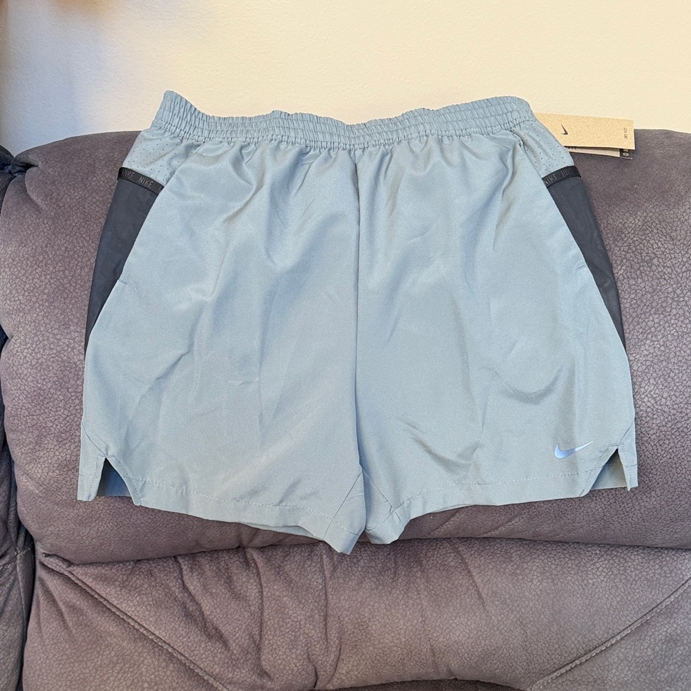 Nike Boys Athletic Shorts in Gray and Black